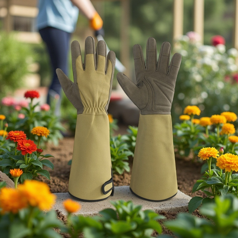 Garden Gloves Thorn Proof - Długie rękawice ogrodnicze, odporne na kolce,