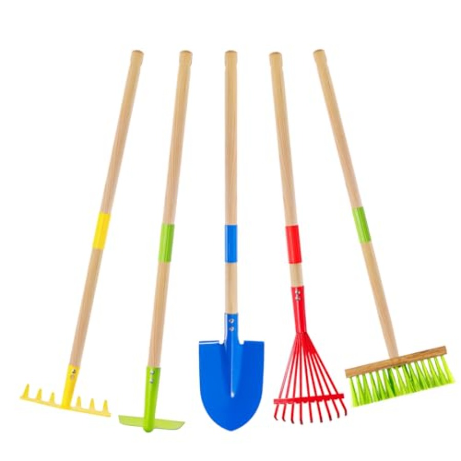 Gardening Tools For Toddlers - Zestaw narzędzi ogrodowych: Bezpieczna motyczka dla