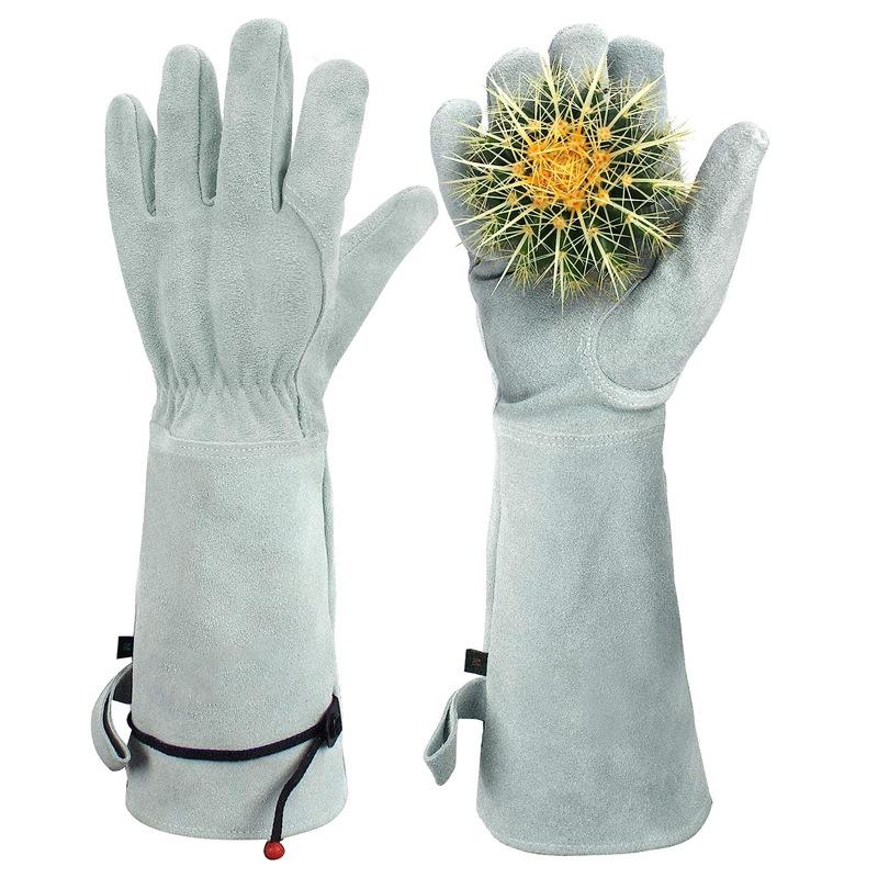 Garden Gloves Thorn Proof - Rękawice ogrodowe ze skóry bydlęcej z