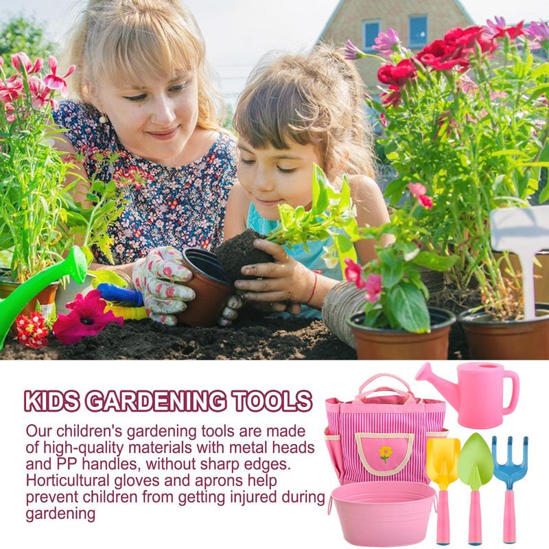 Gardening Tools For Toddlers - Zestaw narzędzi ogrodniczych dla dzieci 6X