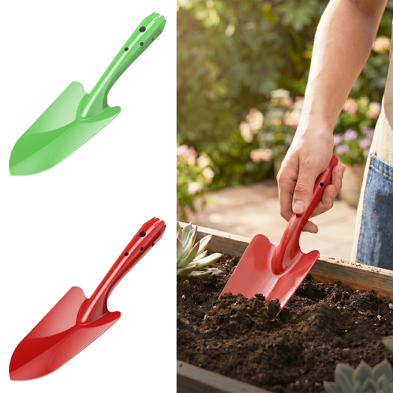 Garden Hand Trowel - Łopatka ogrodowa odporna na rdzę, metalowa