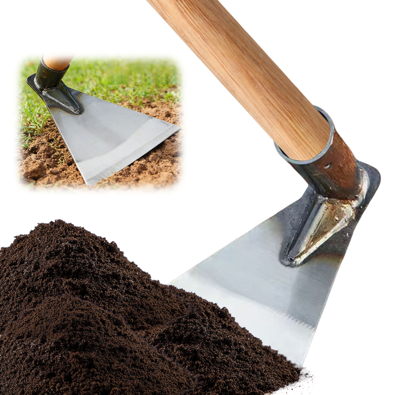 Motyka ogrodowa, wytrzymała mo – Gardening Tools Drawing recenzja i cena