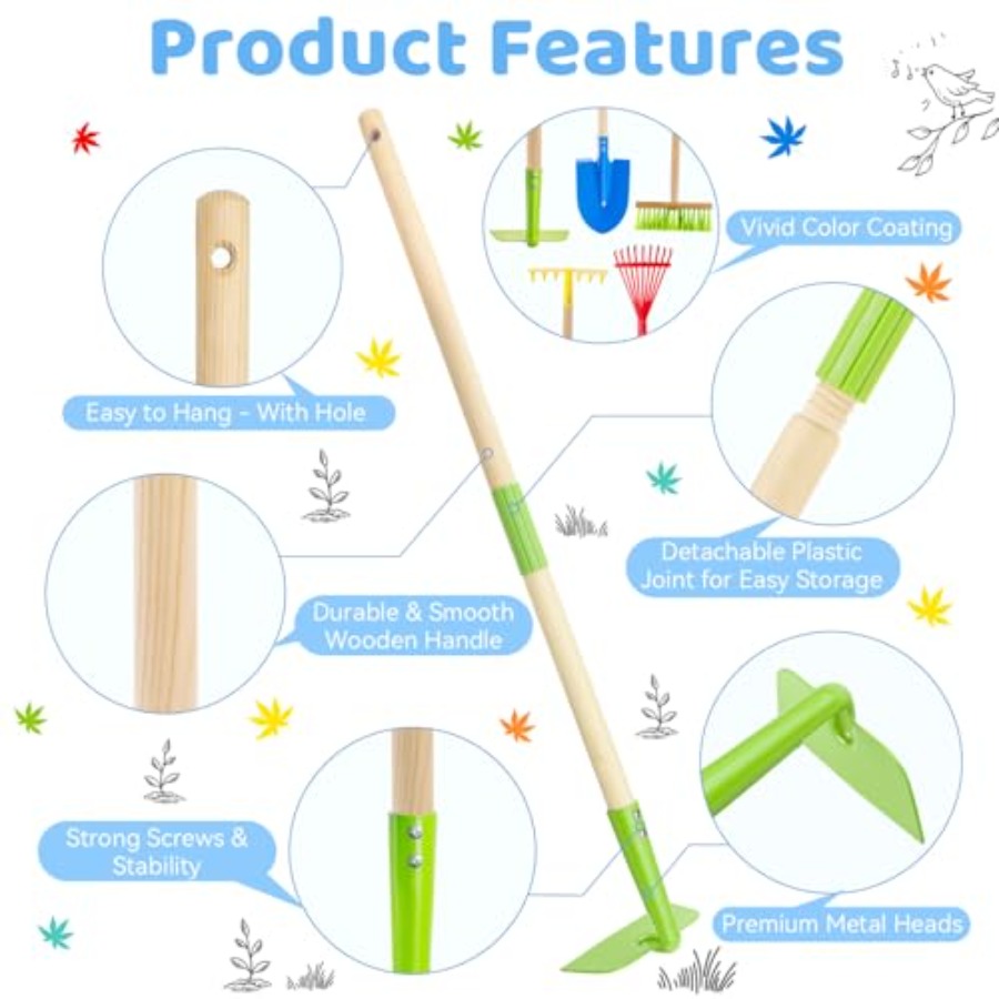 Zestaw narzędzi ogrodowych: Be – Gardening Tools For Toddlers recenzja i cena