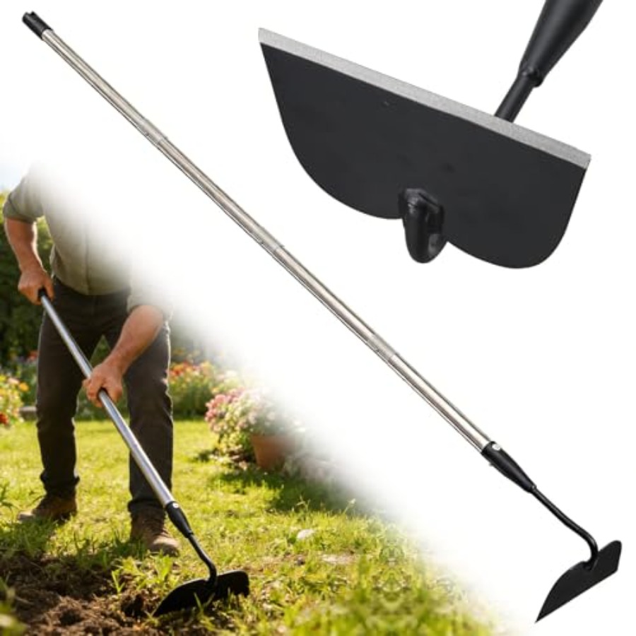Motyka ogrodowa do pielenia, w – Gardening Tools Drawing recenzja i cena