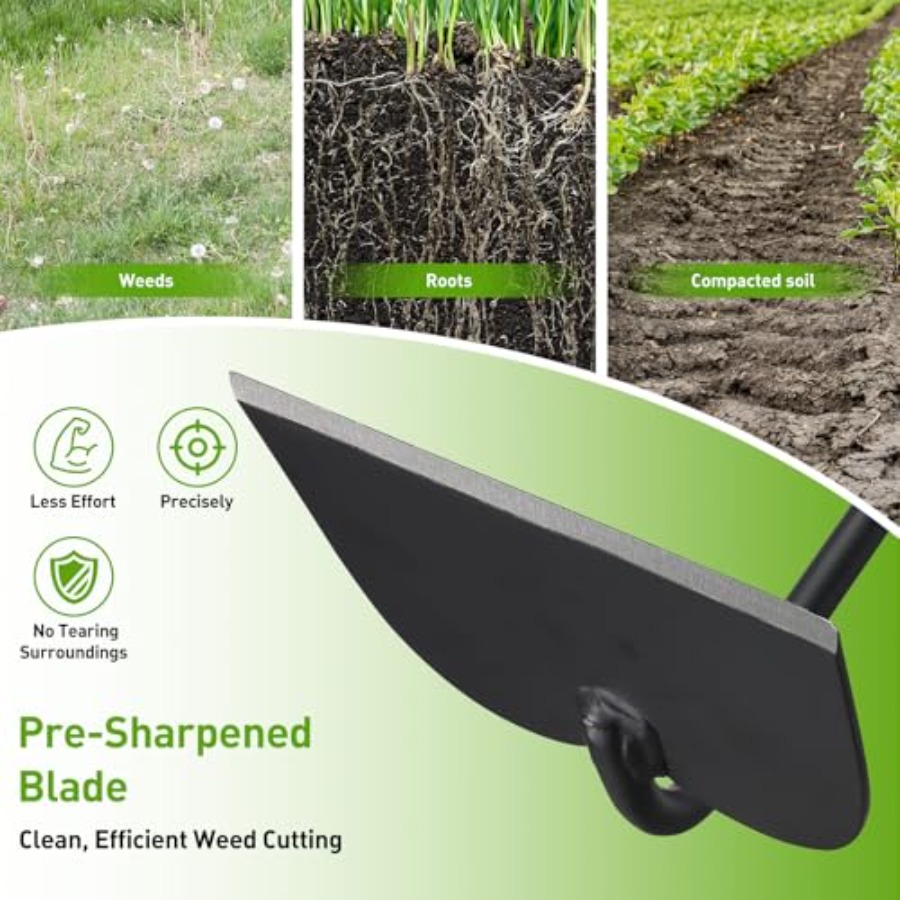 Motyka ogrodowa do pielenia, w – Gardening Tools Drawing recenzja i cena