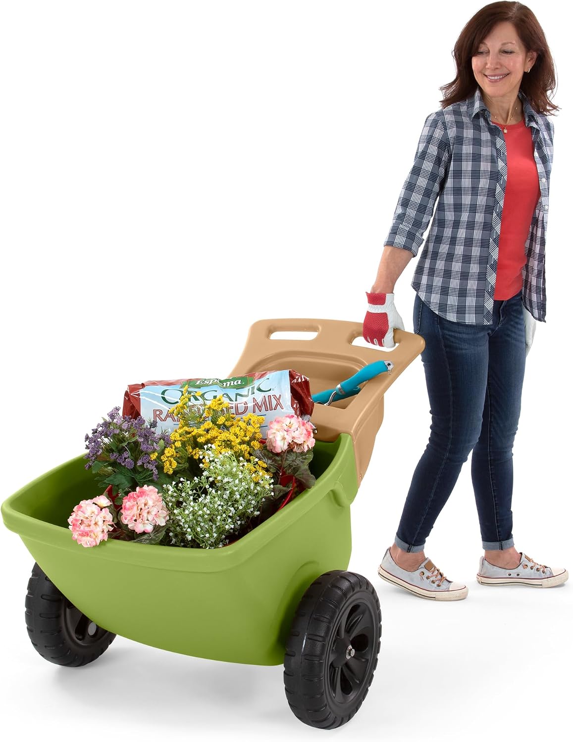Wytrzymały wózek ogrodowy z du – Gardening Tools Made In Usa recenzja i cena