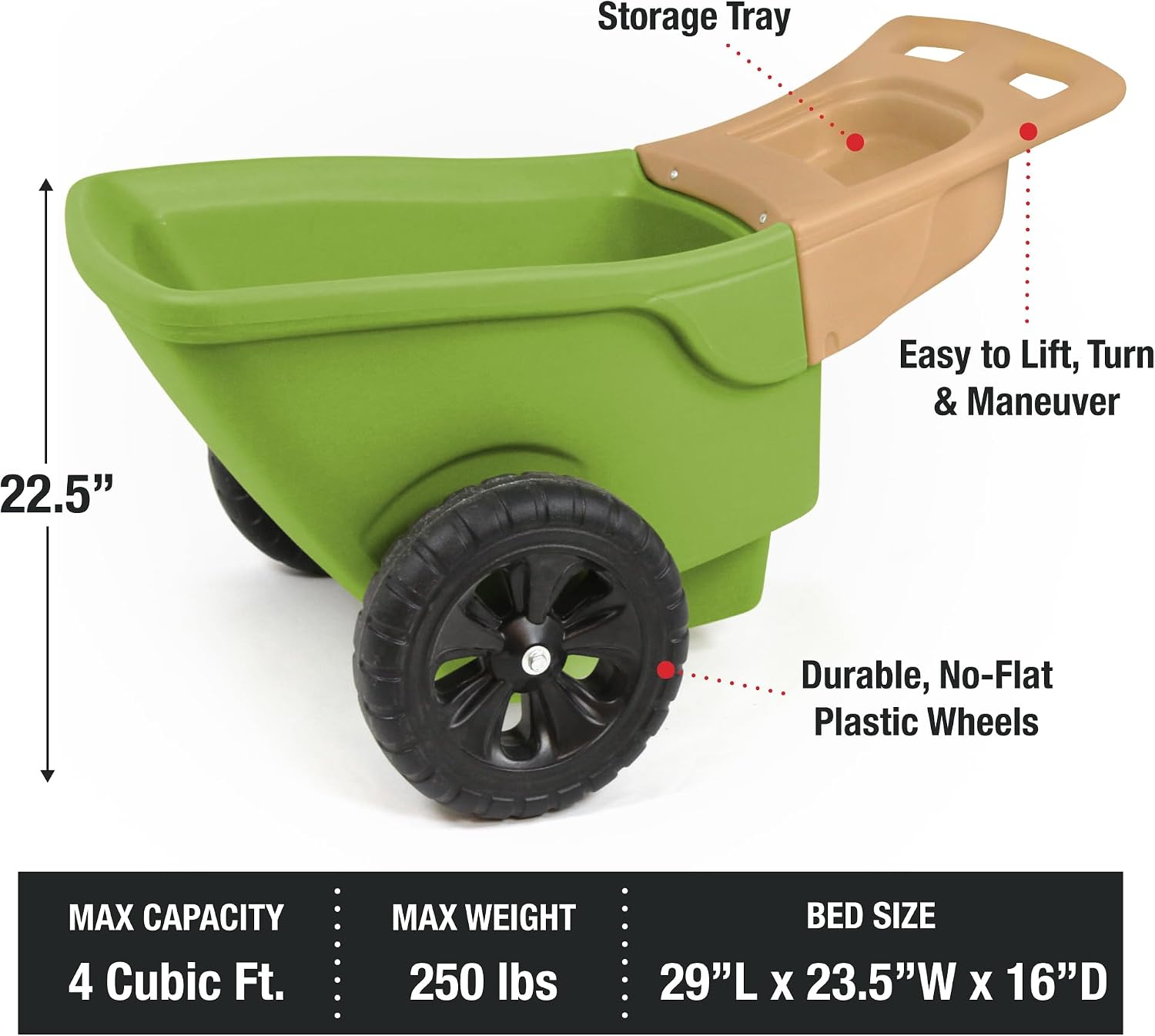 Wytrzymały wózek ogrodowy z du – Gardening Tools Made In Usa recenzja i cena