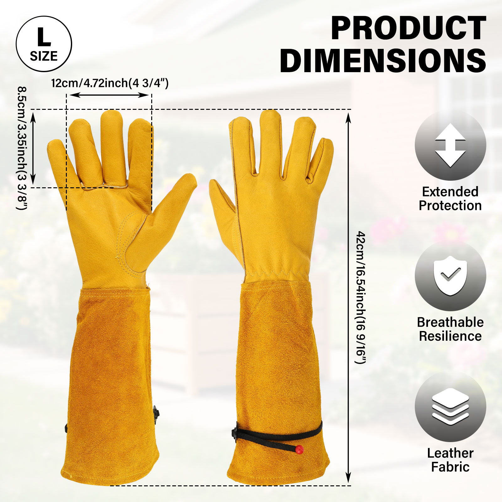 Długie rękawice ogrodnicze z r – Garden Gloves Thorn Proof recenzja i cena