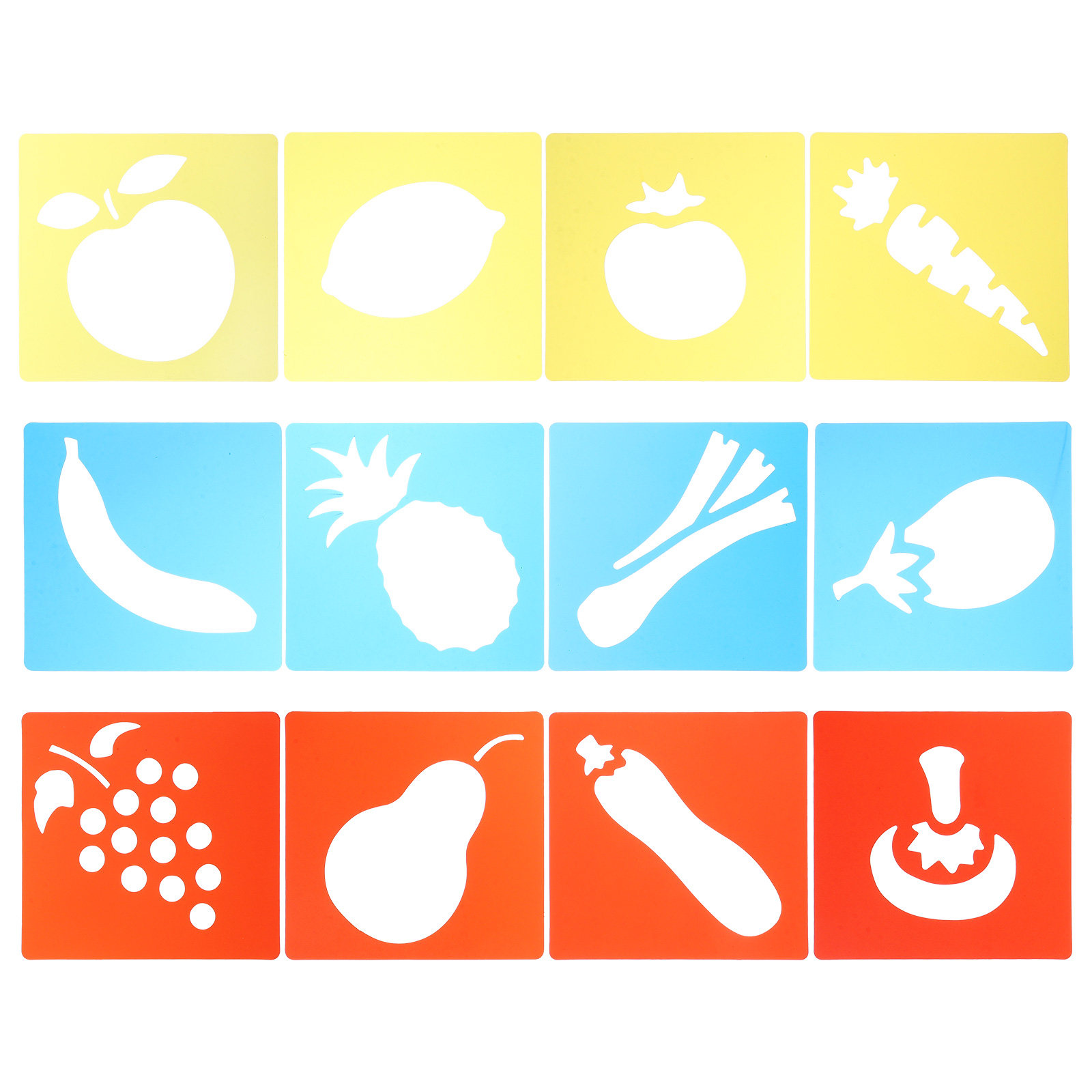 12 sztuk szablonów do rysowani – Gardening Tools Drawing recenzja i cena