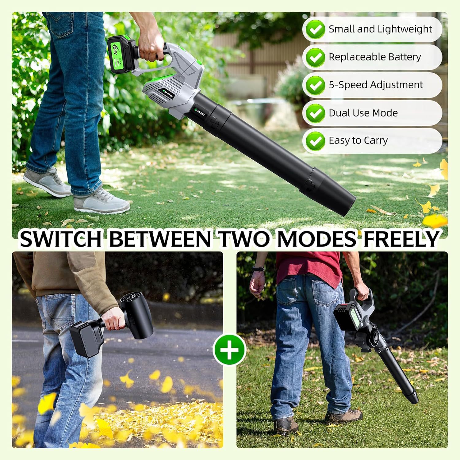 Bezprzewodowy elektryczny dmuc – Gardening Tools Battery Powered recenzja i cena