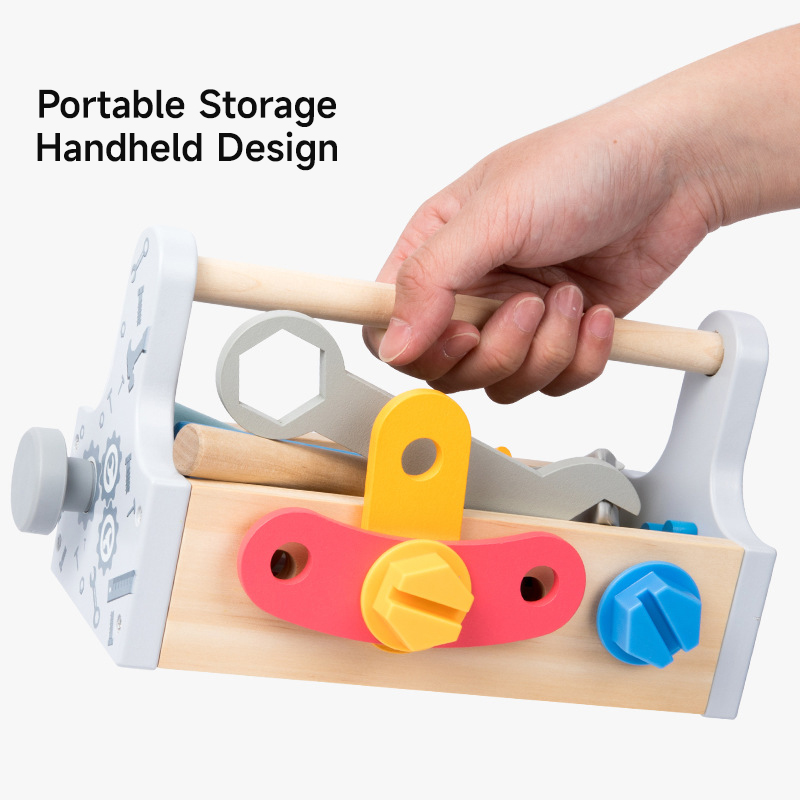 Drewniany zestaw narzędzi dla  – Gardening Tools For Toddlers recenzja i cena
