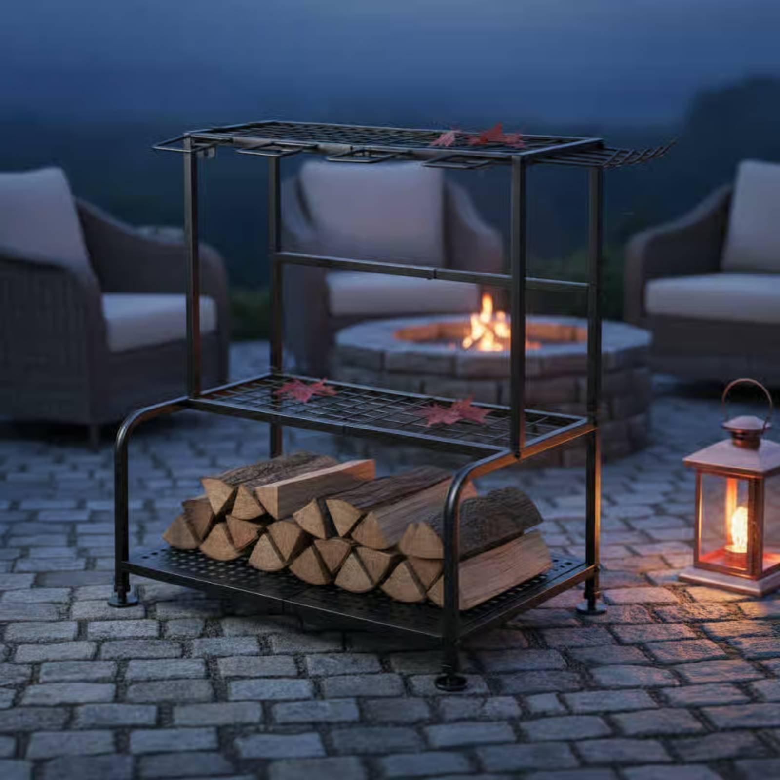 Metalowy stojak na narzędzia o – Gardening Tools Rack recenzja i cena