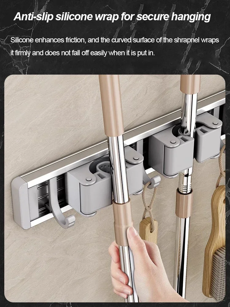 Organizer na mopa i miotły Uch – Gardening Tools Rack recenzja i cena