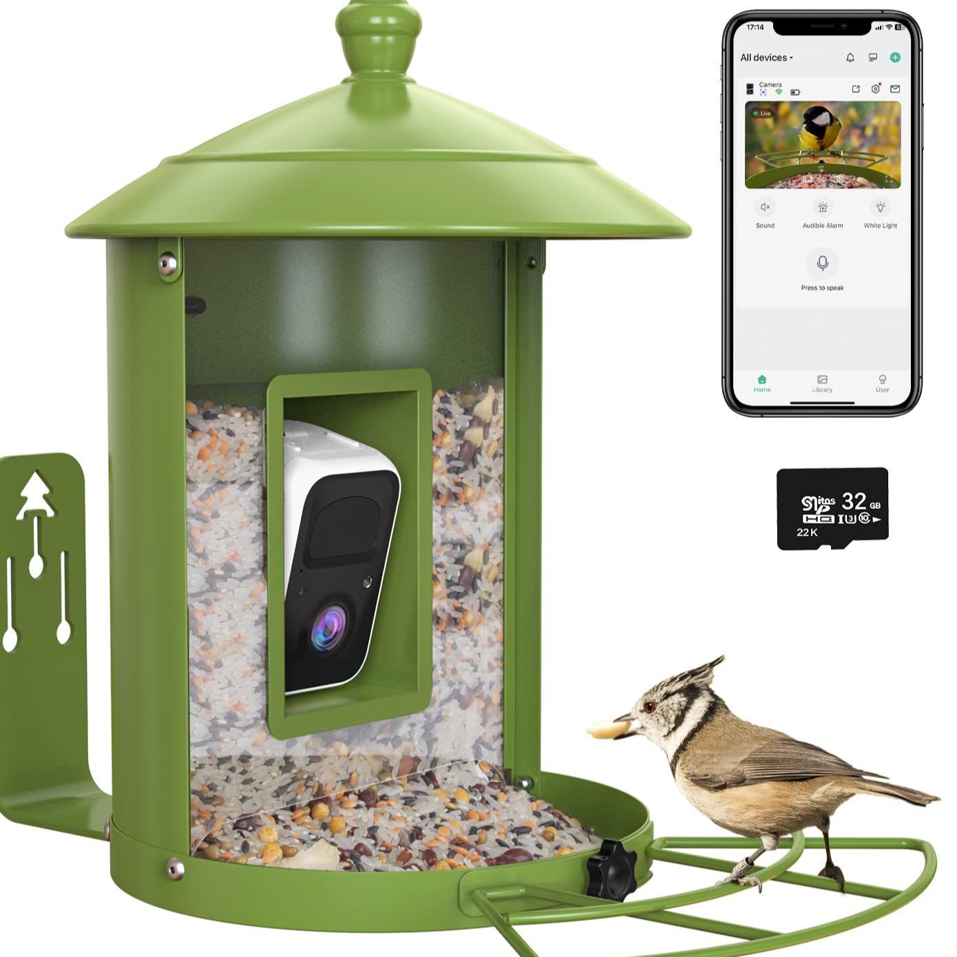 Inteligentny karmnik dla ptakó – Gardening Tools With Definition recenzja i cena