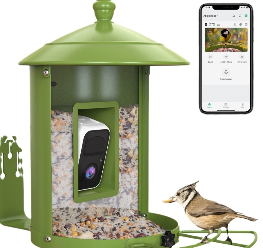 Inteligentny karmnik dla ptakó – Gardening Tools With Definition recenzja i cena