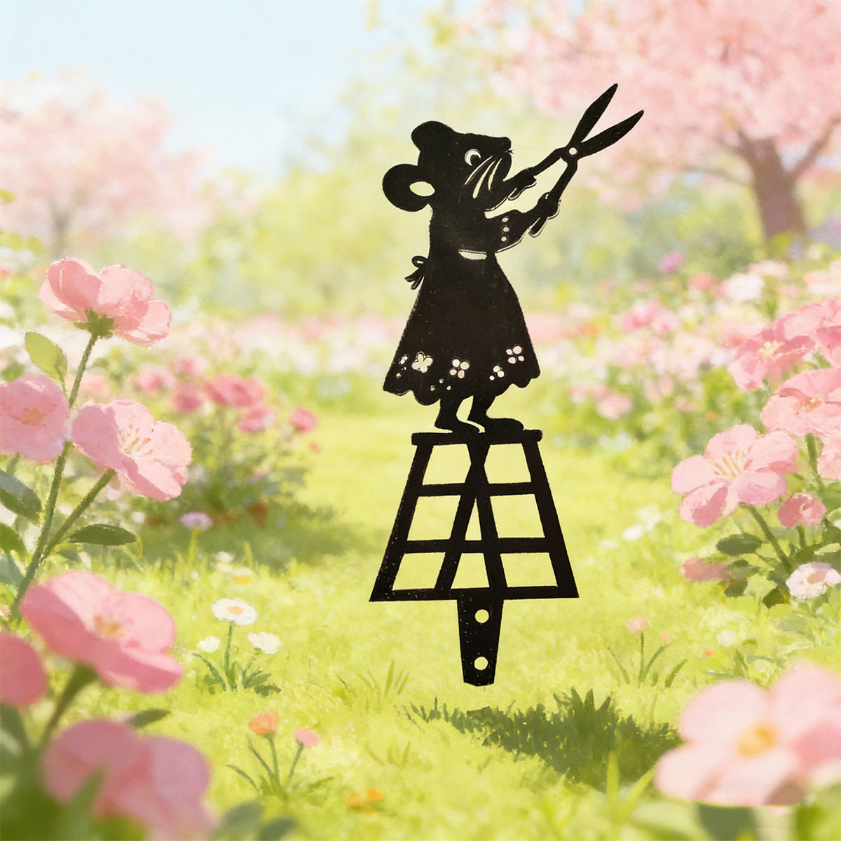 Czarna metalowa kolumna ogrodo – Gardening Tools Wholesale recenzja i cena