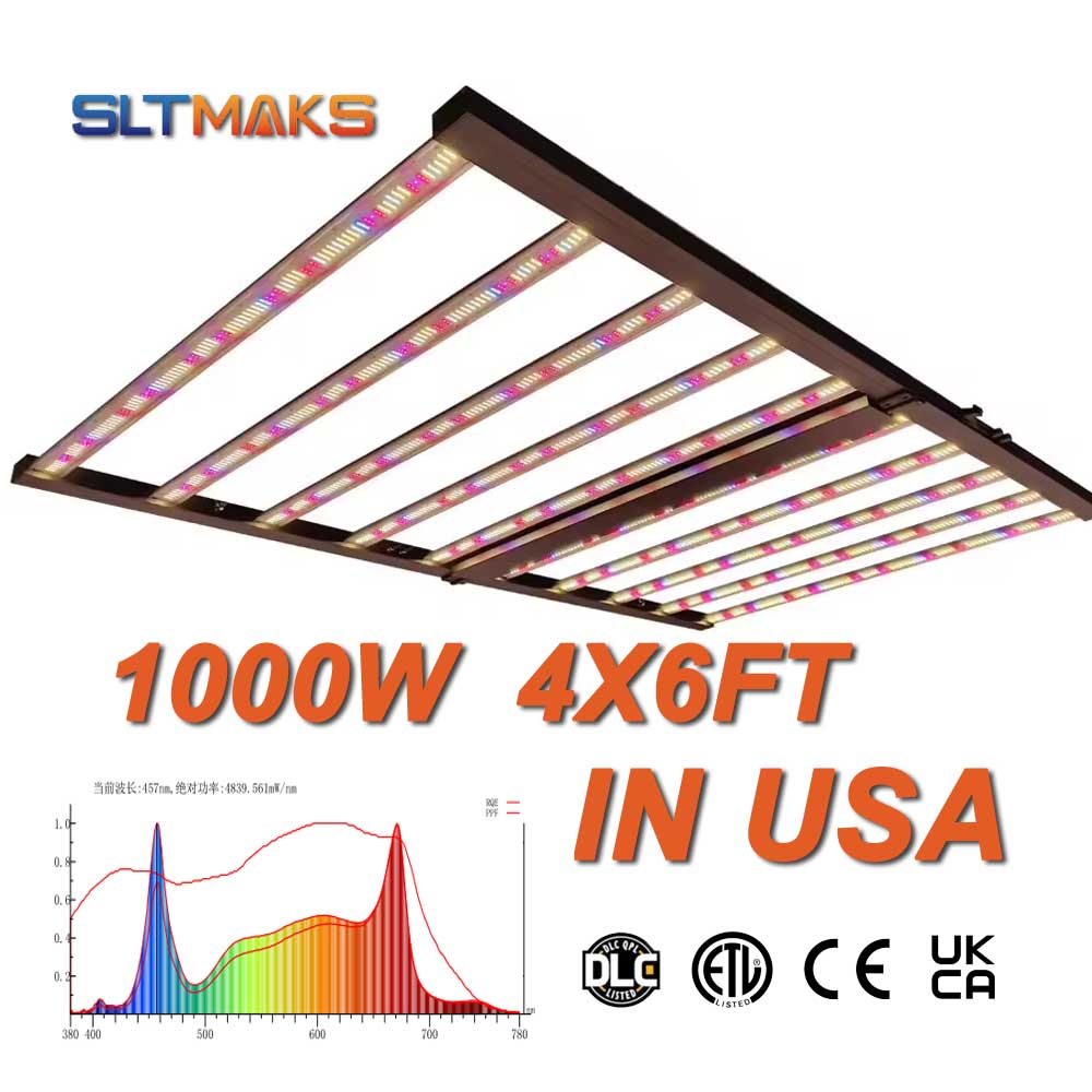 SLTMAKS 8x6FT 4X6FT 1000W Lamp – Led Grow Light recenzja i cena