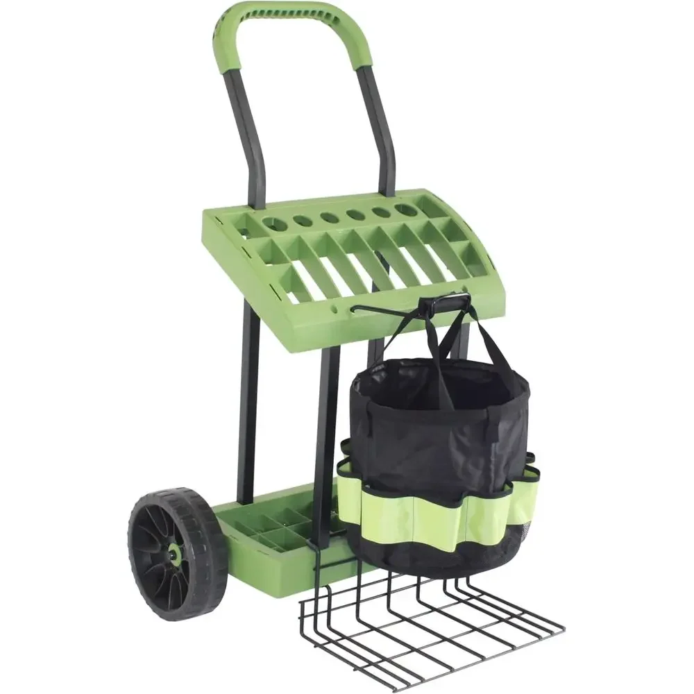 Wózek ogrodowy z torbą, pojazd – Gardening Tools Made In Usa recenzja i cena