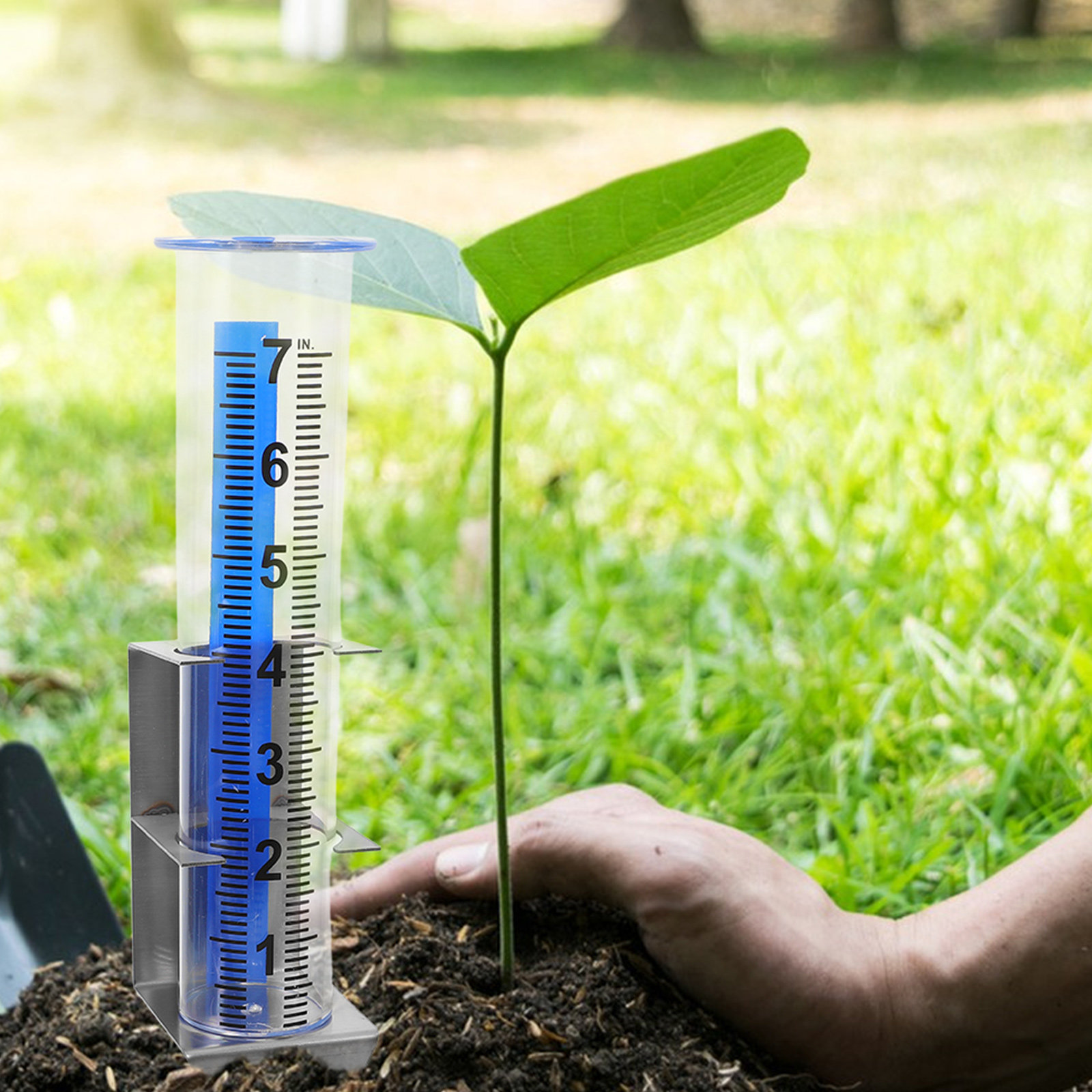 Miernik opadów ze stali nierdz – Gardening Tools Rack recenzja i cena
