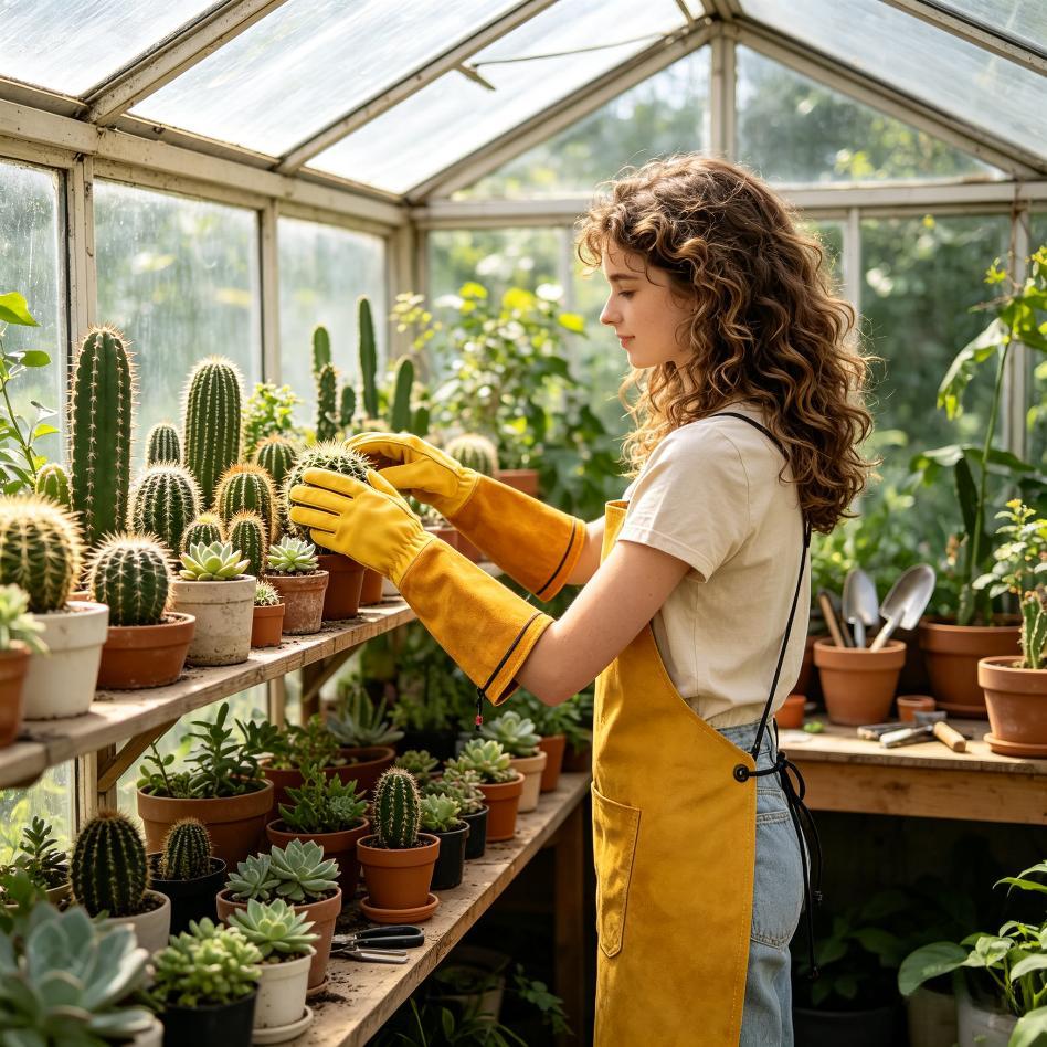 Rękawice ogrodnicze skórzane o – Garden Gloves Thorn Proof recenzja i cena
