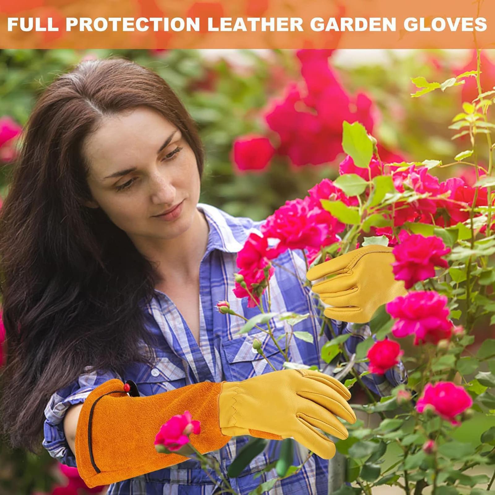 Rękawice ogrodnicze skórzane o – Garden Gloves Thorn Proof recenzja i cena